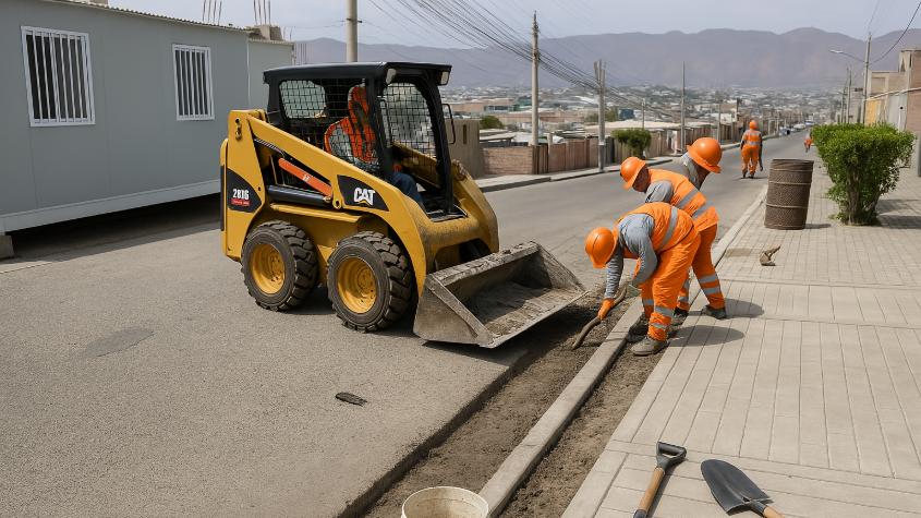 Obras de pistas y veredas