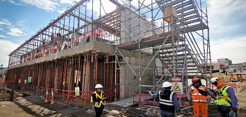 Arequipa: Avanza obra del I.E. Héroes del Cenepa con S/35 millones de inversión