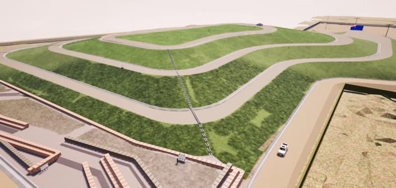 Vista del botadero municipal muestra claramente un área extensa con signos de degradación, rodeada de vegetación y algunas infraestructuras. Es muy representativa del tipo de espacio que el proyecto del Minam busca recuperar en Juliaca, específicamente en el sector de Chilla.