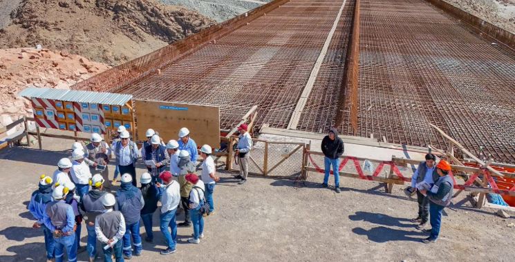 Construcción de vía