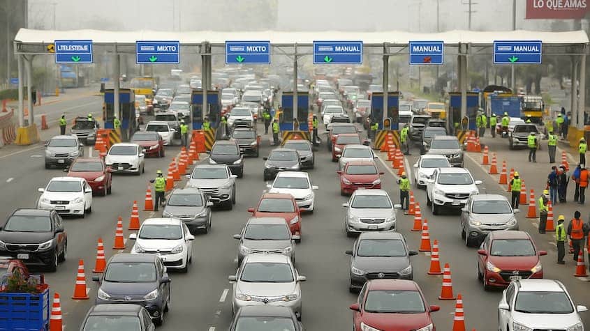 Suspenden peaje de Conchán