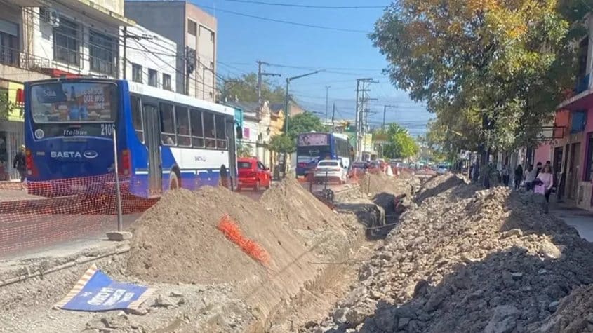 Argentina: Reemplazan cañerías en punto clave de Salta