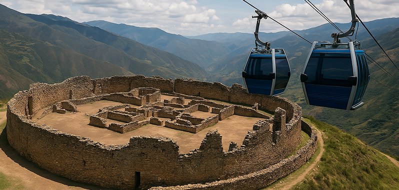 La Libertad: Congreso declara de necesidad pública la construcción de teleféricos en Marcahuamachuco