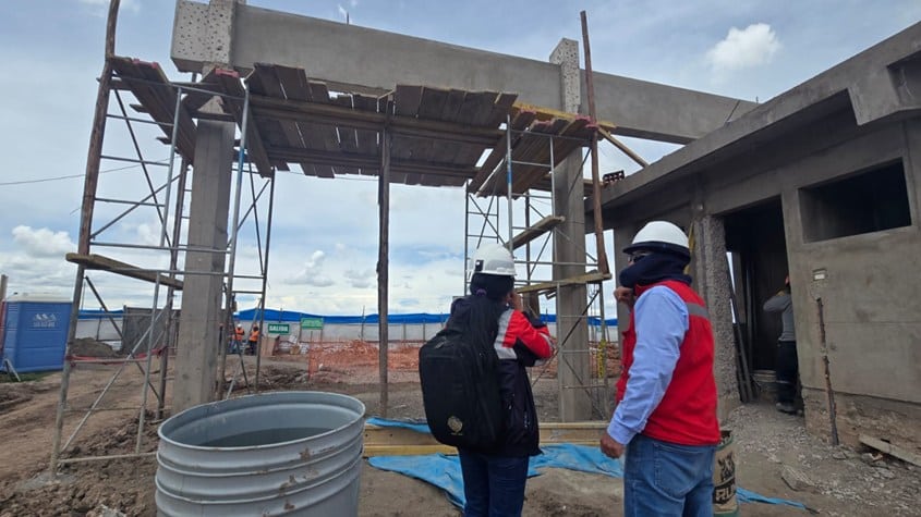 inspectores en obra