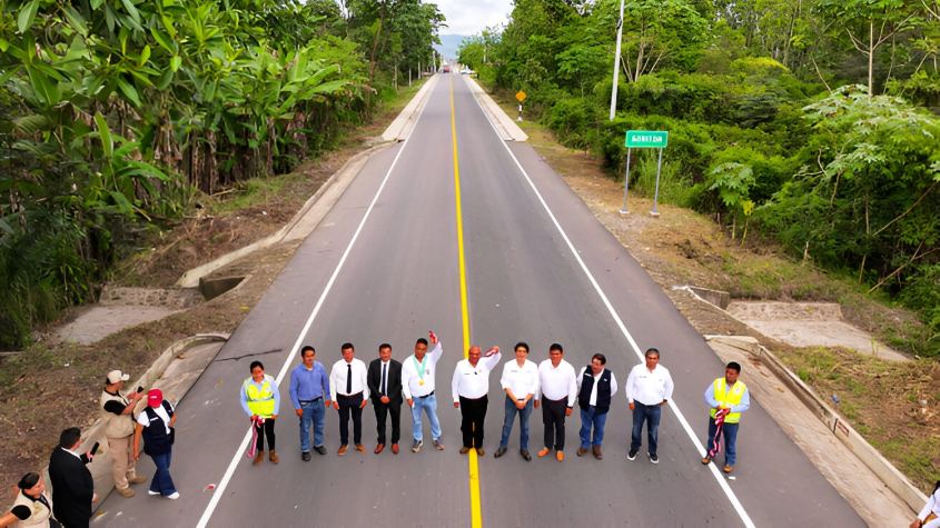 MTC pone en servicio tramo vial Selva Alegre – Empalme PE-5N que une tres distritos de San Martín