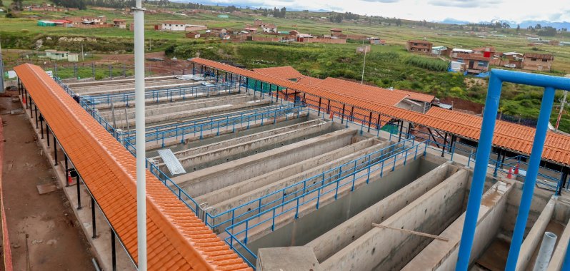Cusco: Planta de pretratamiento en Piuray-Chinchero alcanza un 90% de avance
