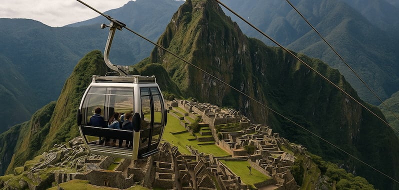 Teleférico Collpani Cusco invierte US$ 45 millones en nuevo acceso a Machupicchu