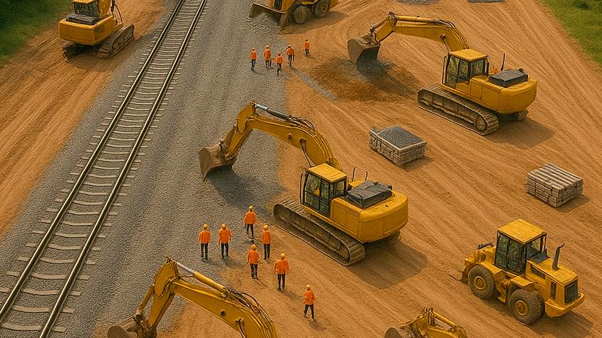 Bolivia lanza licitación para construcción de tramo ferroviario en Santa Cruz