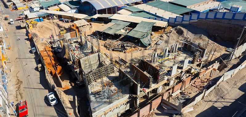 Moquegua: Construcción de la I.E. Fernando Belaúnde Terry registra avance del 17%