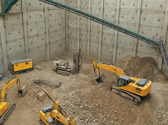 Fajas transportadoras para excavaciones profundas: Innovación en el transporte de material bajo tierra