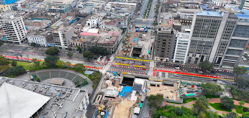 Línea 2 del Metro de Lima y Callao alcanza 72% de avance