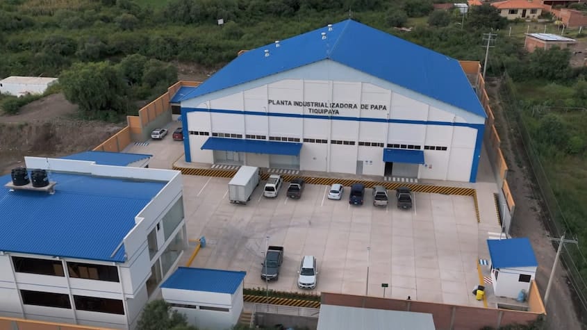 Planta procesadora de papa en Tiquipaya