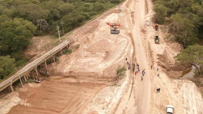 Puente en Paraguay