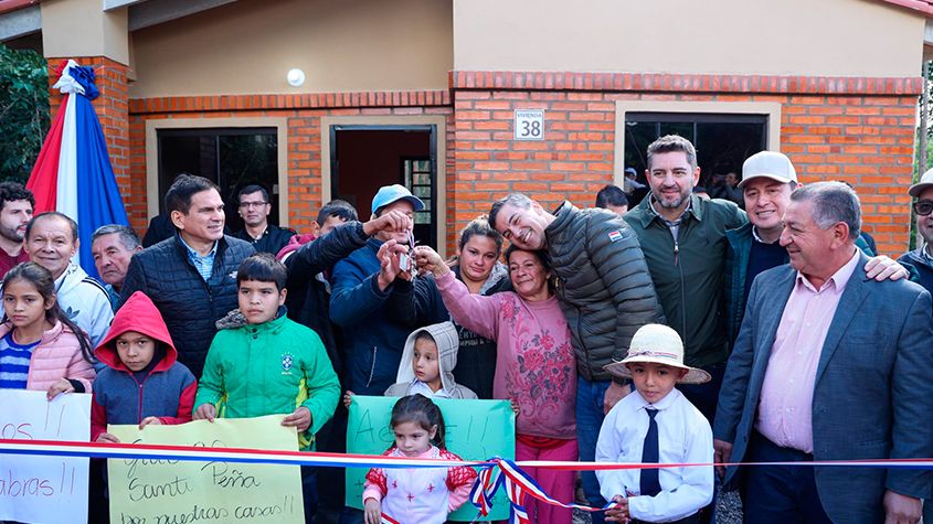 entrega de viviendas