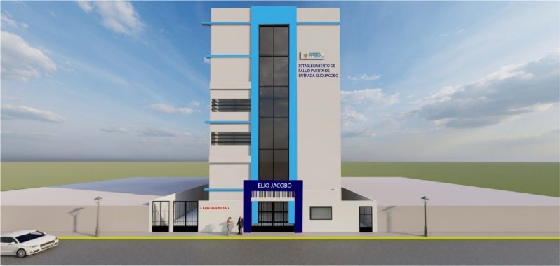 La Libertad: Inician construcción del Centro de Salud Elio Jacobo