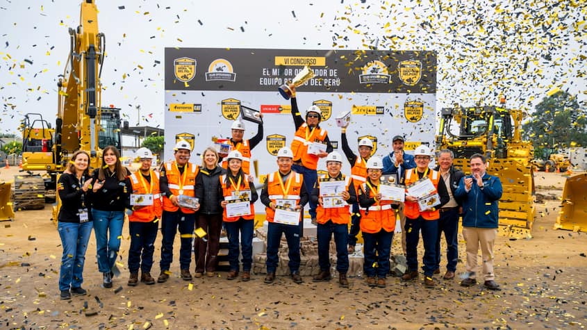 Premian al mejor operador de maquinaria del Perú en sexto concurso de Ferreycorp y sus empresas