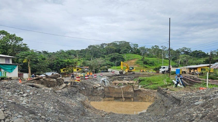 Ecuador avanza con la construcción de cuatro puentes en la vía Coca – Dayuma, Orellana