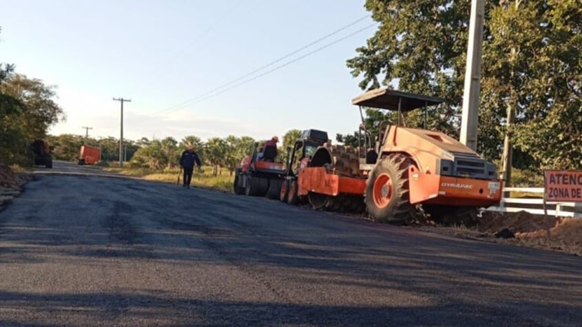 Paraguay: Reparación vial en la ruta San Estanislao mejora transitabilidad en San Pedro