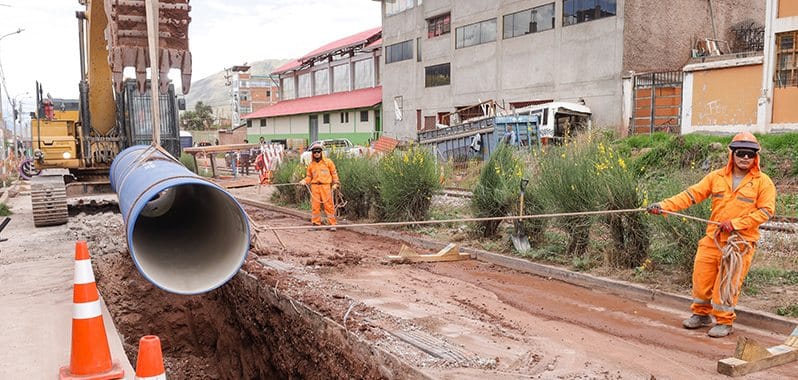 obras de saneamiento