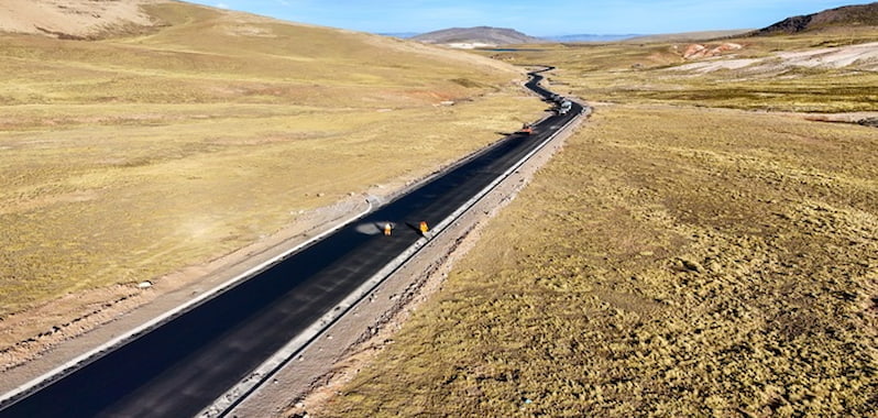 Arequipa: Carretera Viscachani-Caylloma alcanza el 90% de avance y potenciará el turismo en el Colca