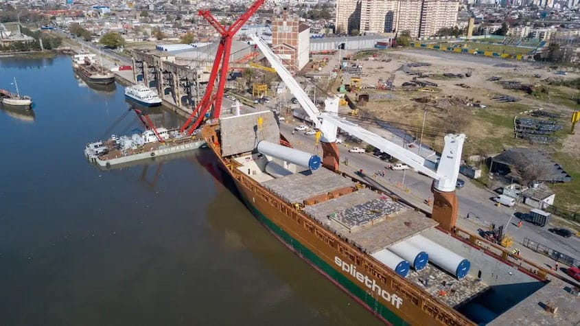 Argentina: Puerto Dock Sud inicia ampliación de muelle con una inversión de US$ 143 millones