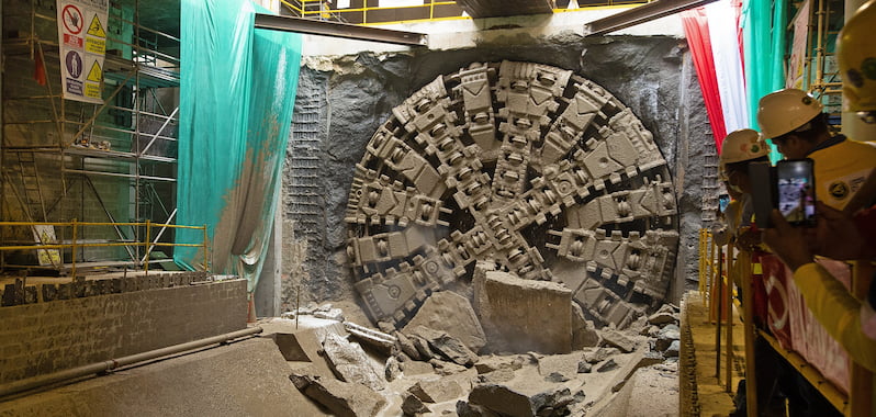 Metro de Lima y Callao: Tuneladora Micaela alcanza estación Bocanegra de la Línea 4