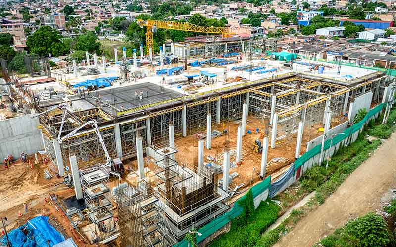 ULMA Construction presente en la construcción de Plaza Center Tarapoto II