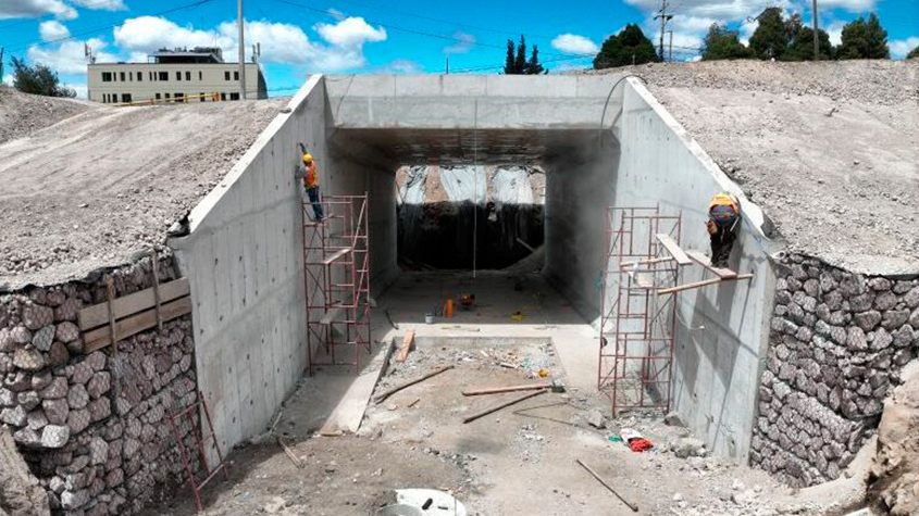 Ecuador: Intercambiador Mariana de Jesús registra avance del 40%
