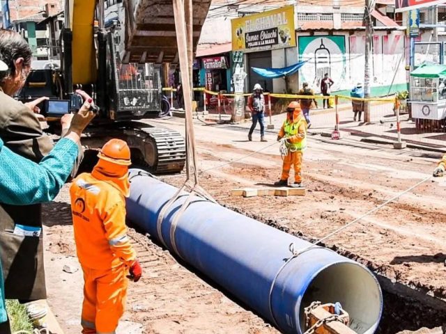 Ponen en riesgo ejecución de emblemática obra de agua potable en Cusco