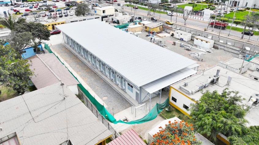 Hospital Cayetano Heredia contará próximamente con nuevo Módulo de Atención Temporal para reforzar emergencias
