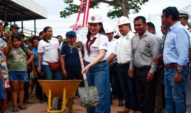 Ucayali: Inician pavimentación de calle en el distrito de Yarinacocha