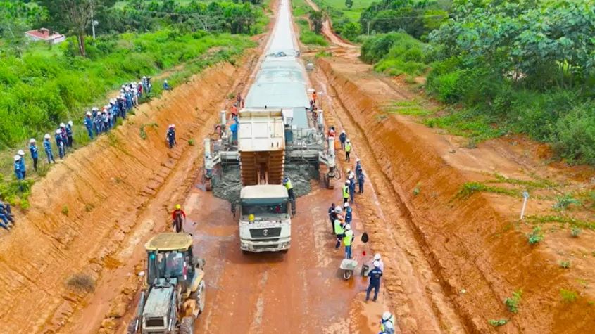 Bolivia: Construcción de carretera Porvenir – Puerto Rico registra avance del 40,85%