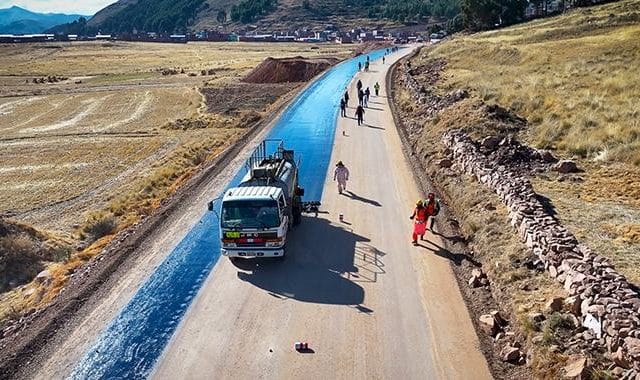 Puno: Carretera Huertapata en Huancané registra avance del 52%
