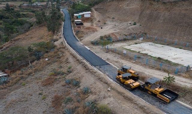 Huanuco: Asfaltado de la carretera Ermita Las Pampas – Conchamarca en su etapa final