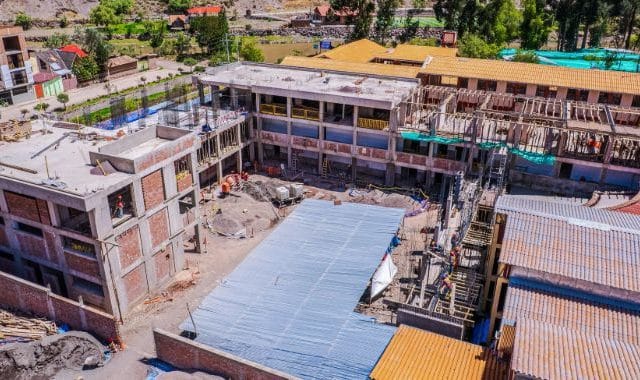 Cusco: Nuevo colegio Nuestra Señora de Belén registra 45% de avance