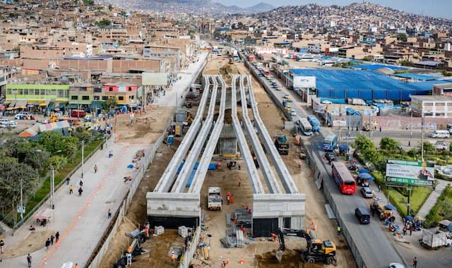 Lima Sur: Nueva Vía Rápida Juan Pablo II alcanza el 40% de avance con tres modernos viaductos