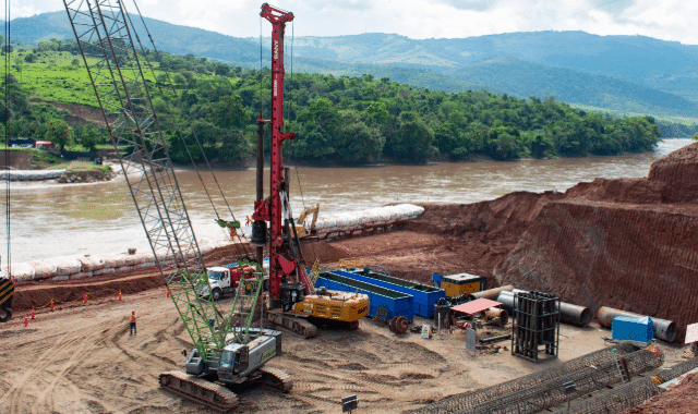 San Martín: Avanzan construcción del puente Sauce
