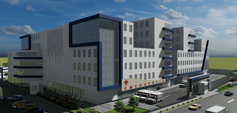 hospital 3d