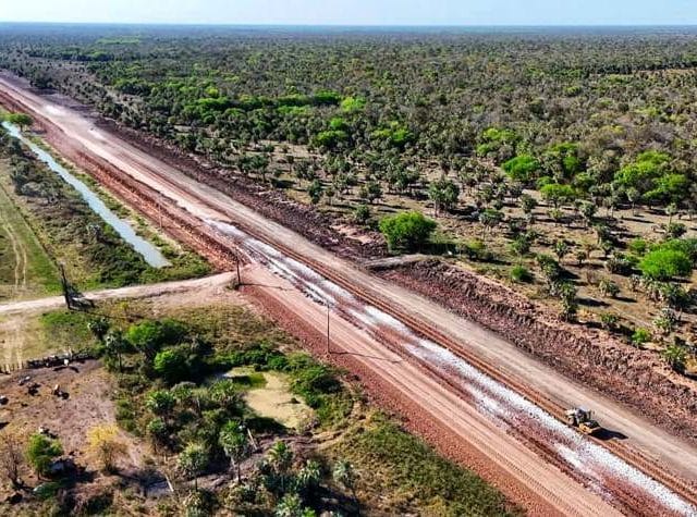 Paraguay: Avanzan obras del tercer lote de la Ruta PY12 con un 71% de ejecución