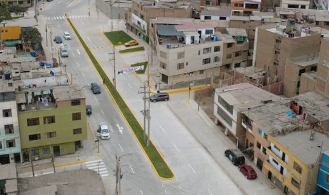 SMP: Inauguran renovada Av. Miguel Grau tras 60 años de abandono