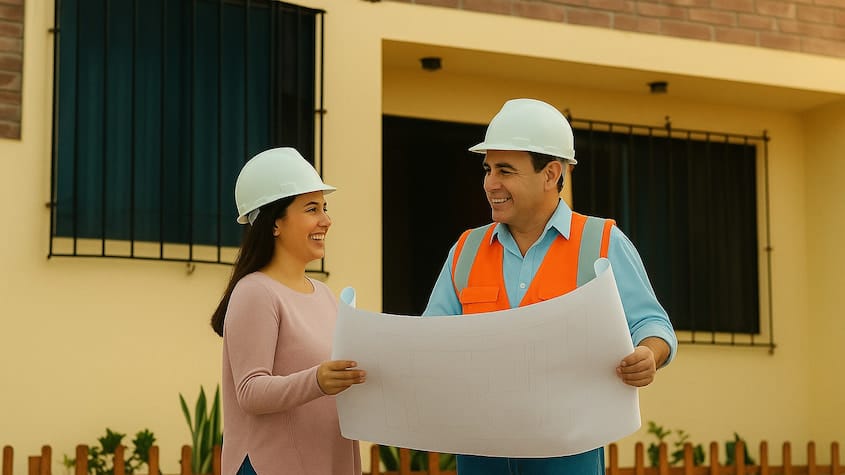 Construcción de viviendas