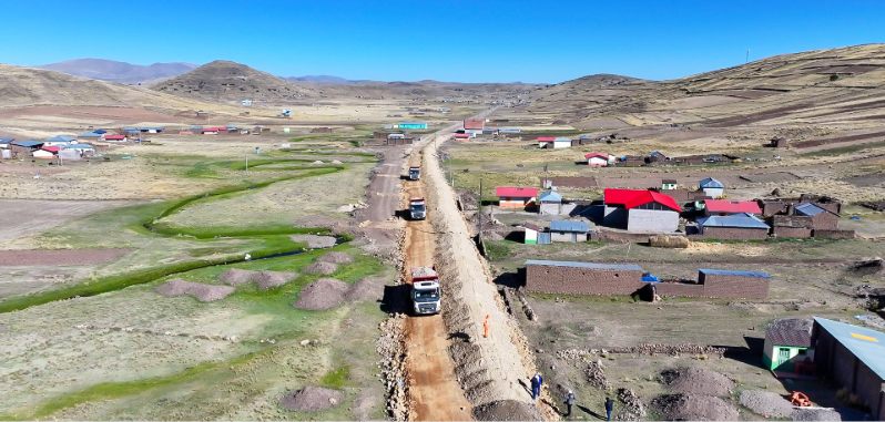 Construcción de carretera