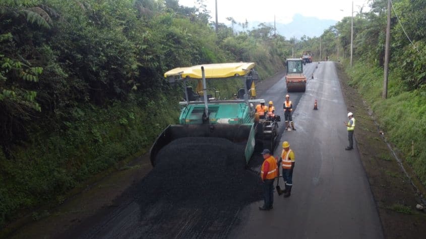 mantenimiento de pista