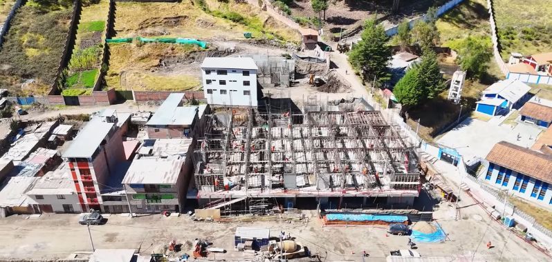 hospital en construcción