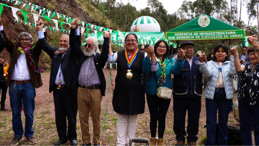 obra de agua y desagüe en San Sebastián